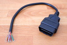 Load image into Gallery viewer, OBD2 16-pin Pigtail Cable