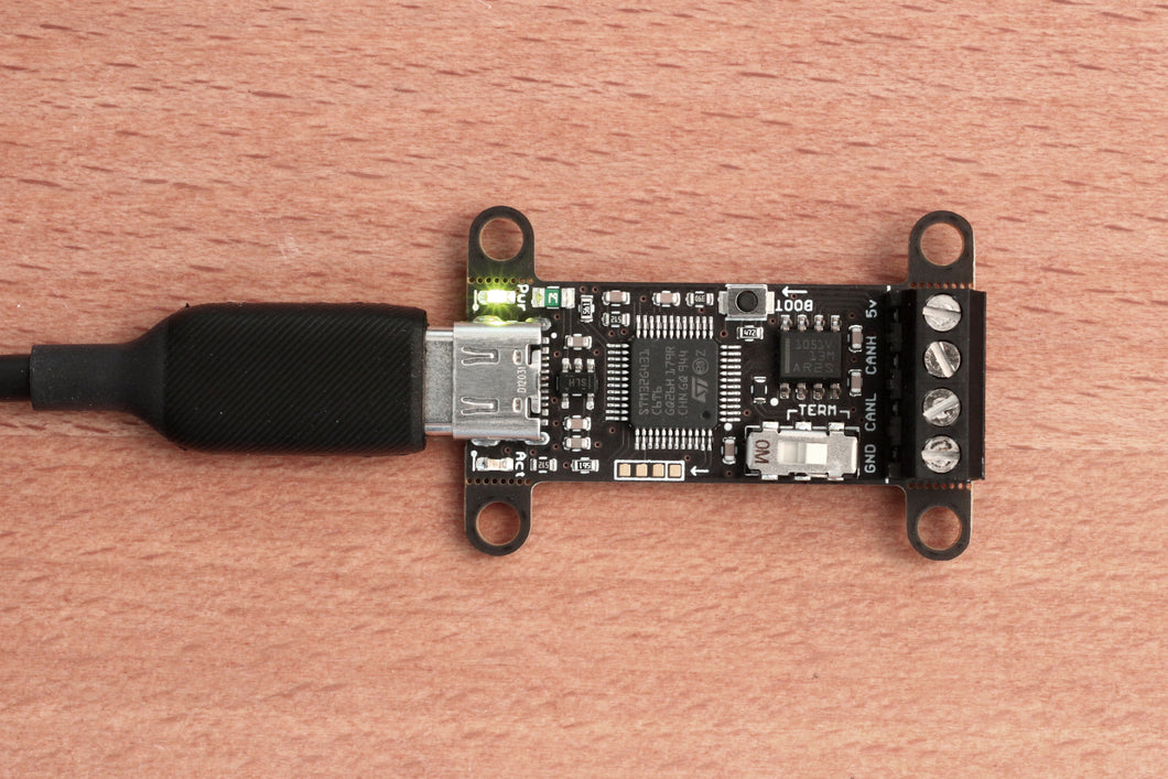 CANable 2.0: USB to CAN Adapter with FD Support